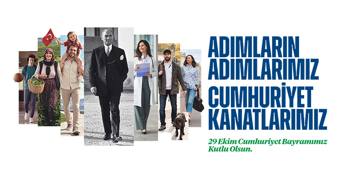 ADIMLARIN<br>
ADIMLARIMIZ
CUMHURİYET<br>
KANATLARIMIZ
<br><br>
<span style="font-size:16px">29 Ekim Cumhuriyet Bayramımız Kutlu Olsun.</span>