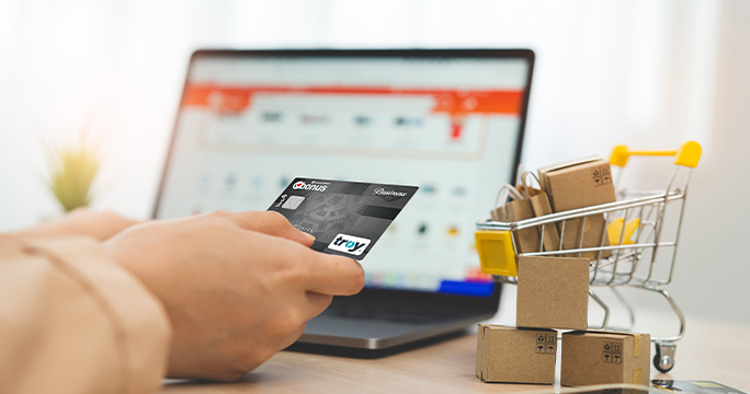 Tüm sektörlerde yapacağınız e-ticaret harcamalarınıza 500 tl bonus!
